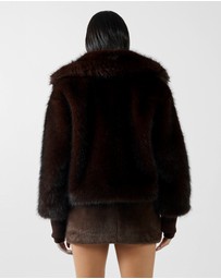 BY.DYLN - Reese Faux Fur Bomber
