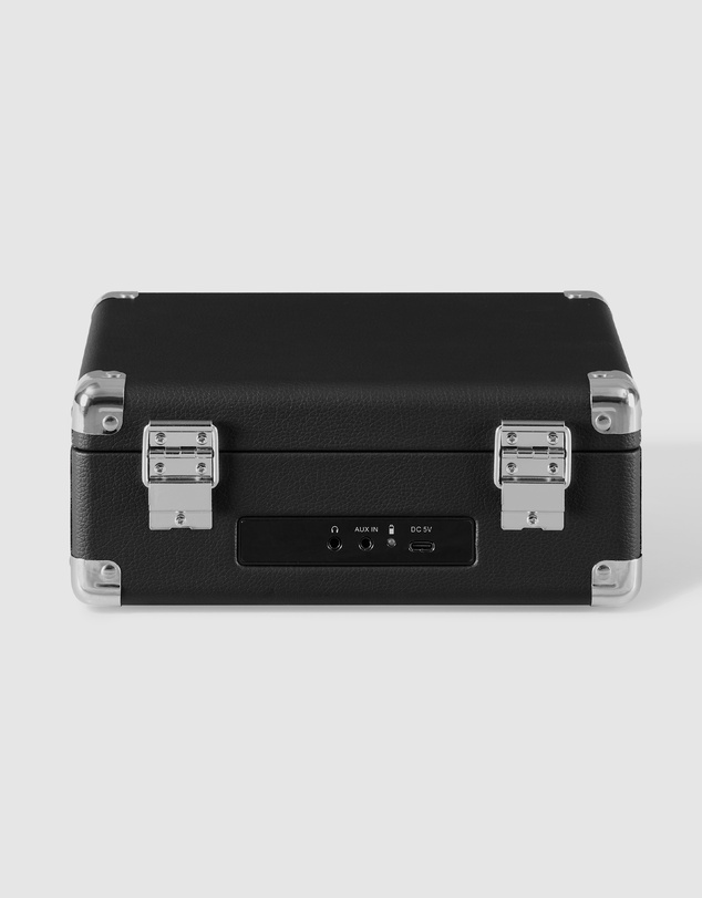 Crosley - Crosley Cruiser Portable Retro CD Player with Stereo Bluetooth Speakers, FM Radio - Black