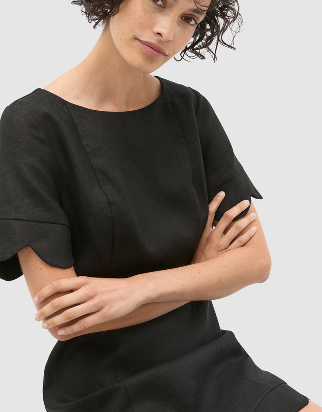 Seed Heritage - Scallop Hem Dress
