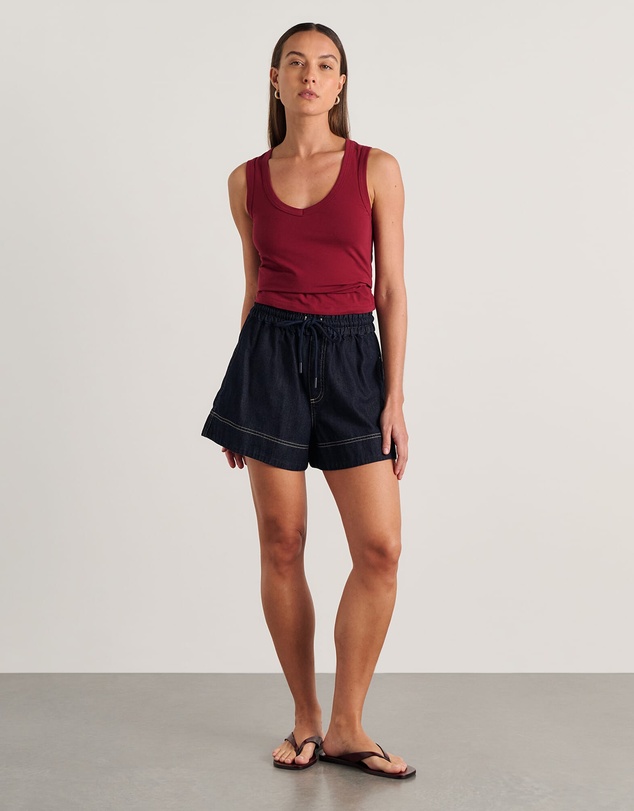 Jag - Loe Denim Pull On Short