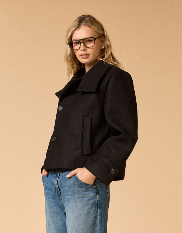 MVN - Short Funnel Neck Jacket