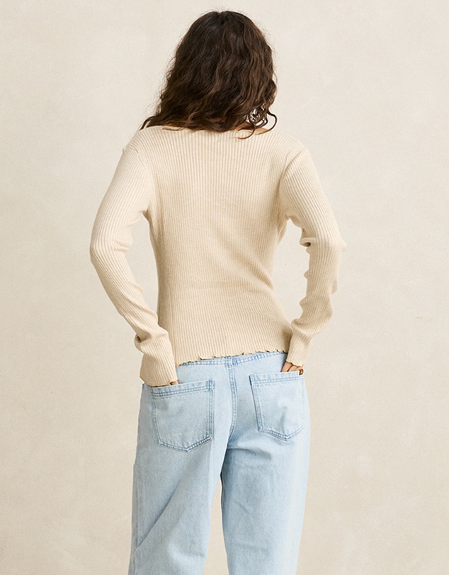 Rhythm - Essential Long Sleeve Knit Top