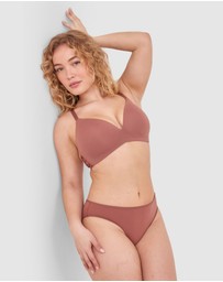 Bras N Things - NKD Lightly Lined Wirefree Bra - Mocha