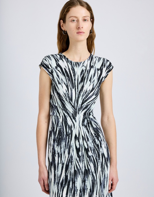 Proenza Schouler White Label - Miranda Dress In Printed Jersey