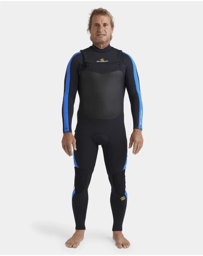 Billabong - Mens 3/2mm Oscillator Chest Zip Steamer Wetsuit
