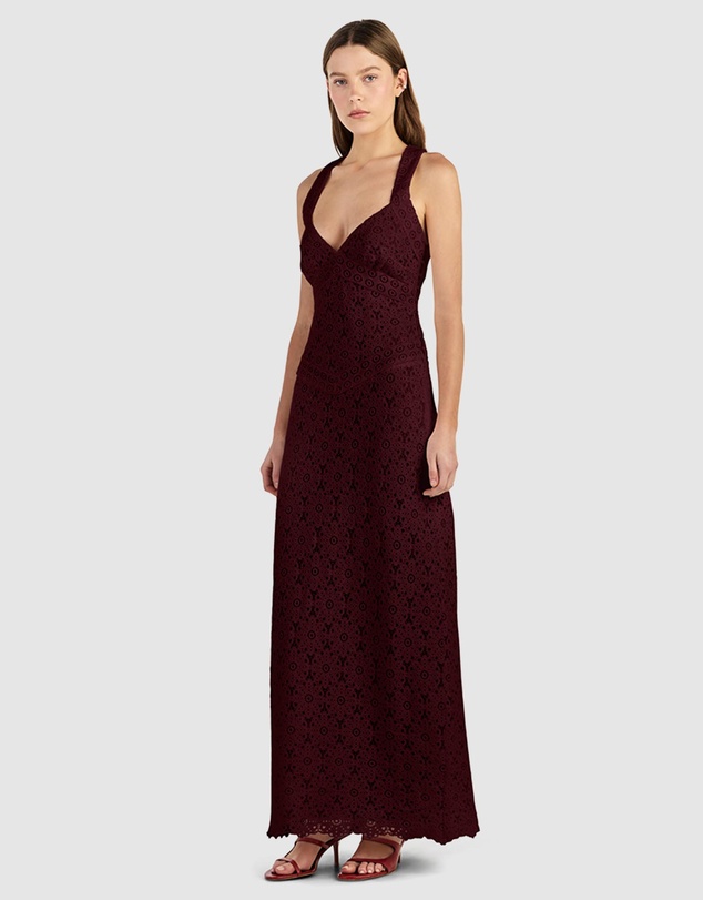 Hansen & Gretel - Cody Crochet Maxi Dress