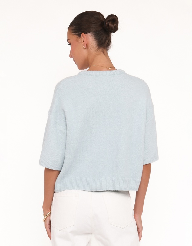 Petal & Pup - Lilith Knit Top - Blue