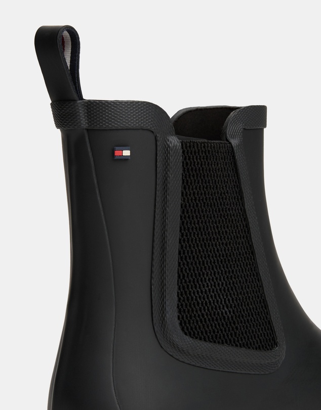 Tommy Hilfiger - Rubber Flag Cleated Rainboots - Women's
