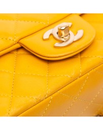Pre-Loved by Azura Reborn - Pre-Loved Mini Rectangular Classic Lambskin Single Flap