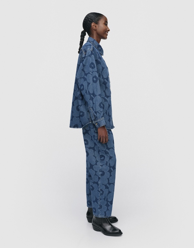 Marimekko - Maridenim Vaihe Unikko jean shirt