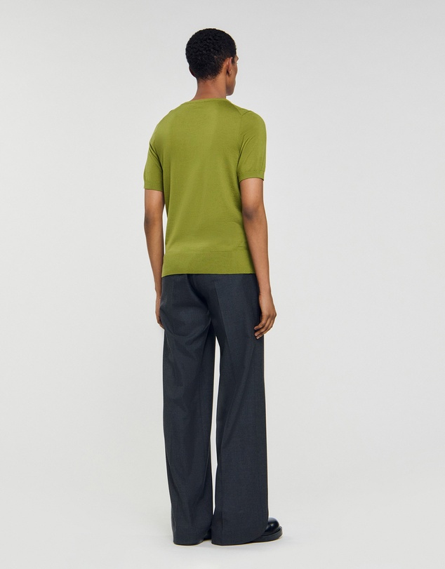 Sandro - Merinos Tee Sweater