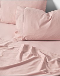 Linen House - Nara Bamboo Cotton 400TC King Pillowcase