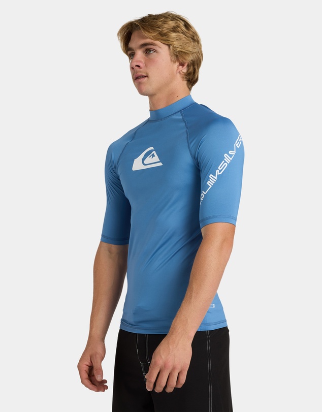 Quiksilver - Mens All Time Short Sleeve Rashguard
