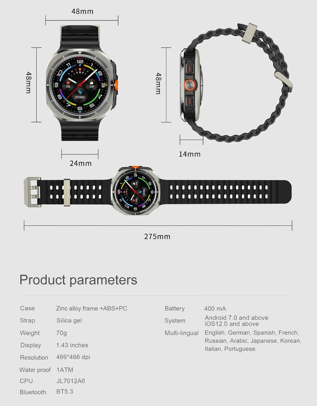 TONY+WILL - Smart Watch