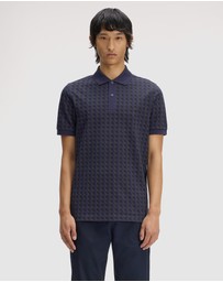 Fred Perry - Slanted Geometric Print Fred Perry Shirt