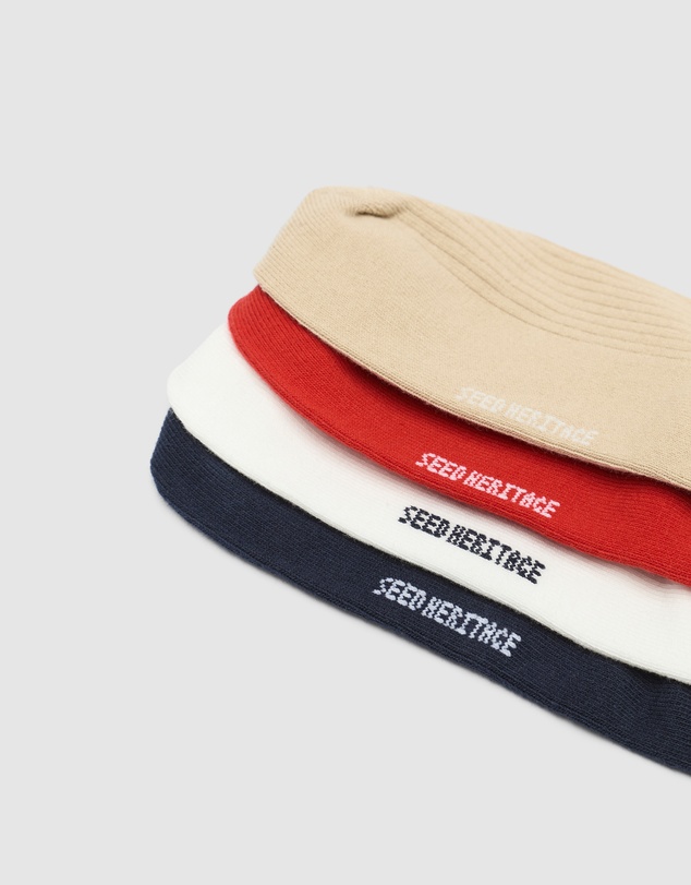 Seed Heritage - 4 Pack Sneaker Sock