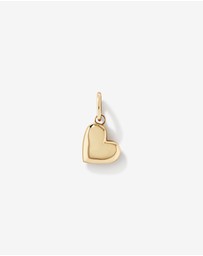 Michael Hill - Puff Love Heart Pendant in 10kt Yellow Gold