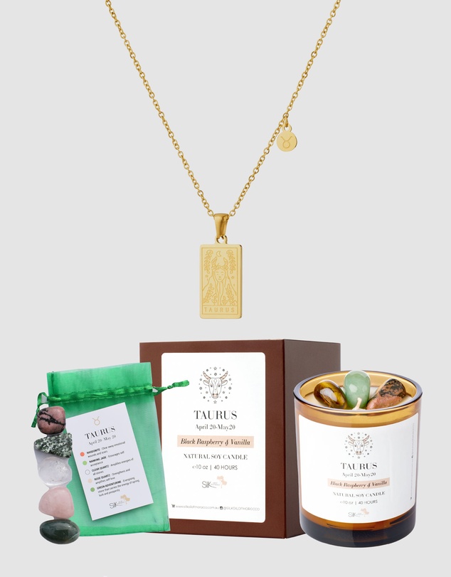 Silk Oil of Morocco - Celestial Zodiac Gift Collection - Taurus