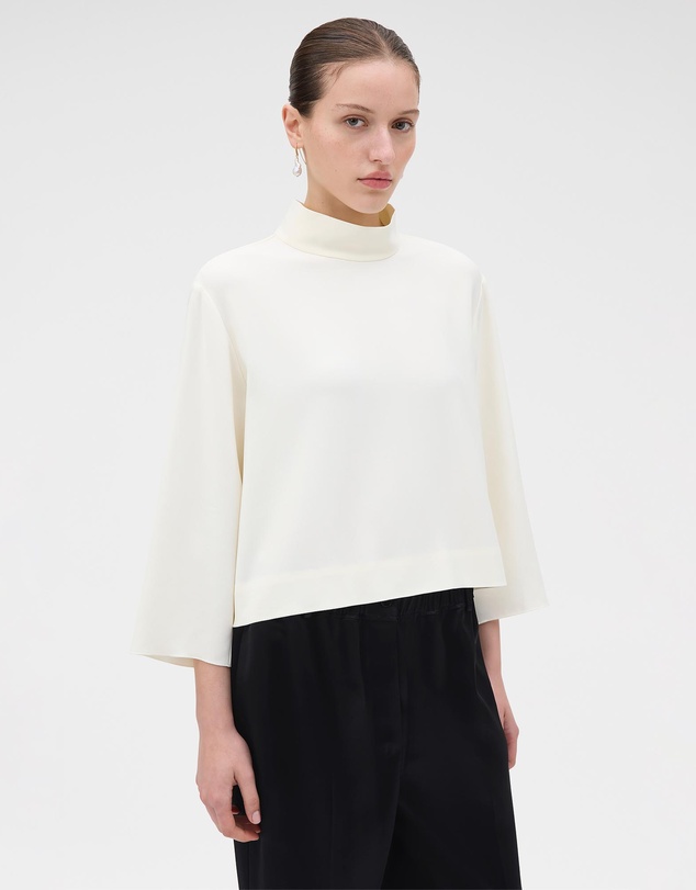 Oroton - Scarf Detail Top