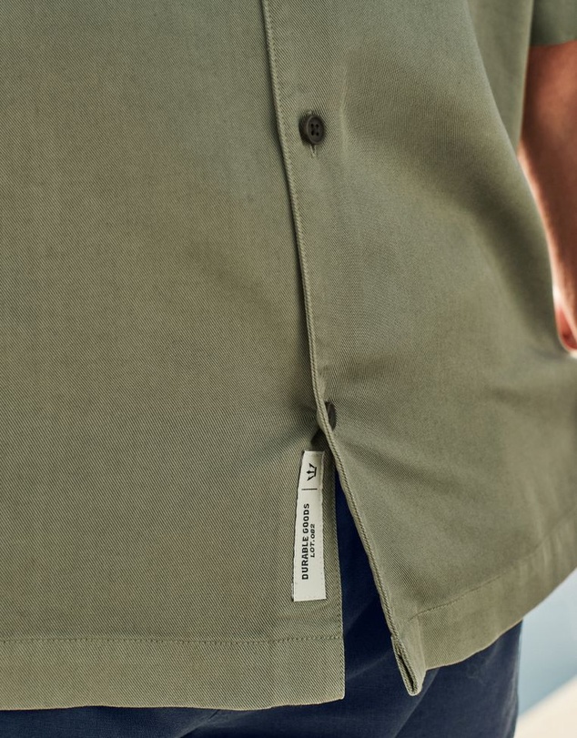 NEXT - Tencel™ Lyocell Short Sleeve Shirt with Cuban Collar