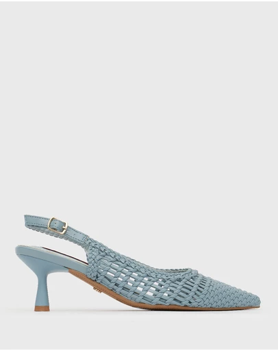 Betts - Paradise Woven Slingback Pumps