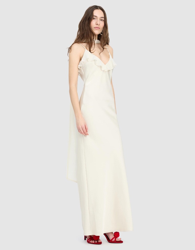 ROTATE - V-Neck Slip Dress