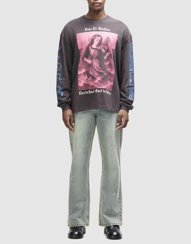 Deus Ex Machina - Swell Maps Oversized LS Tee