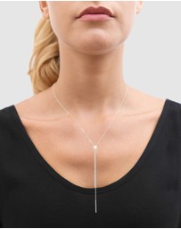 Elli Jewelry - Necklace Y-Look Geo in 925 Sterling Silver