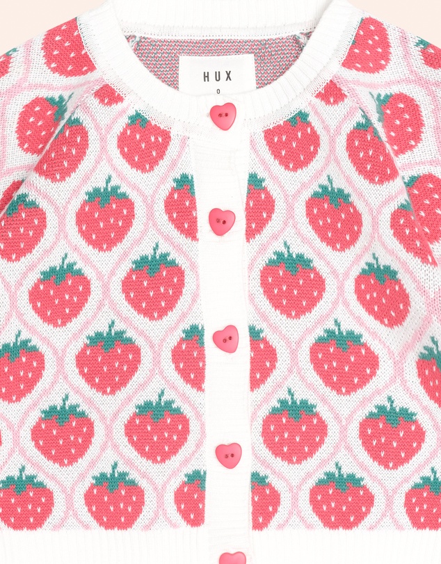 Huxbaby - Strawberry Fields Cardigan - Babies-Teens
