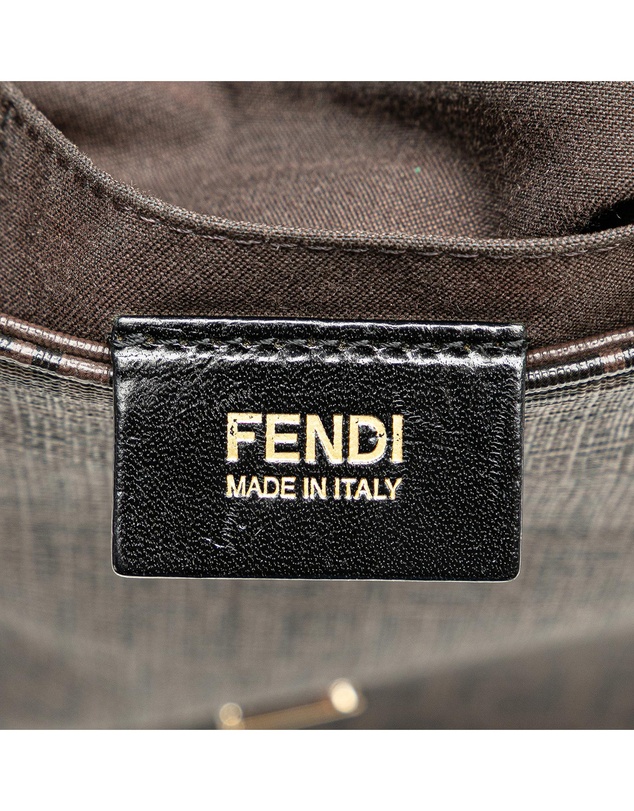 Pre-Loved by Azura Reborn - Pre-Loved fendi Stylish Shoulder Bag with Patterned Design and Exterior Embellishment