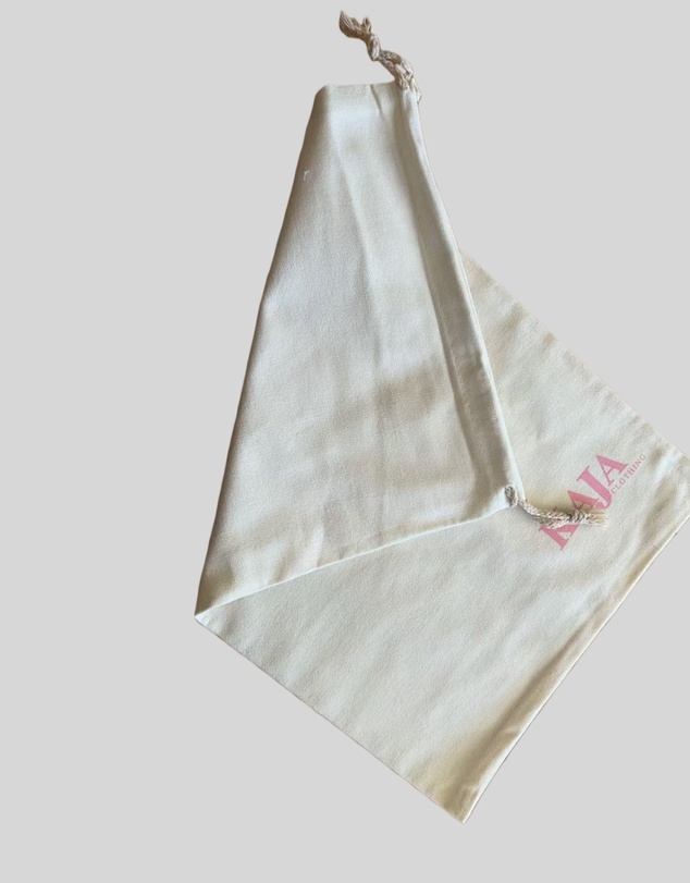 KAJA Clothing - KAJA Classic Canvas Drawstring Bag 3pc
