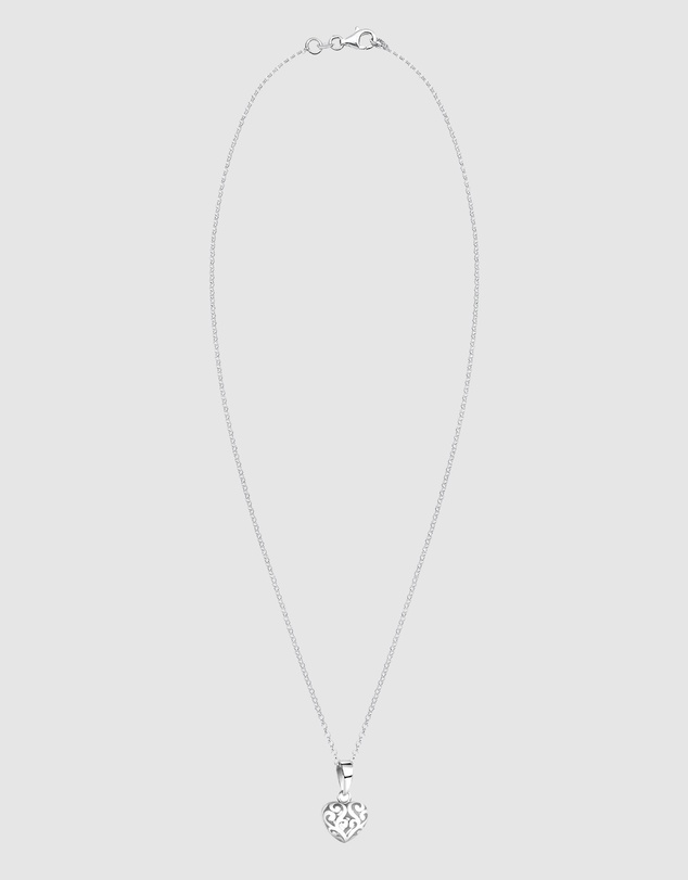 Elli Jewelry - Necklace with Heart Pendant 925 Sterling Silver