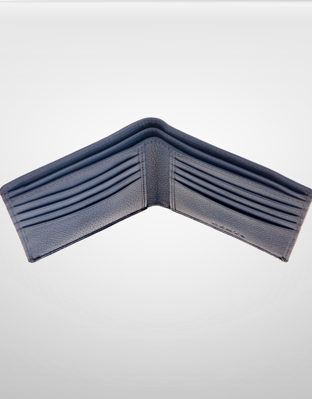 DENTS - Beauley Pebble Grain Leather Slim Bifold Wallet with RFID Blocking