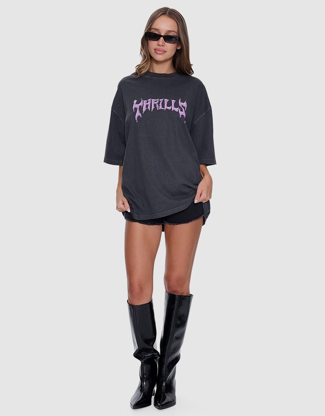 Thrills - Neon Metal Oversized Tee