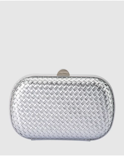 Olga Berg - Ella Woven Clutch