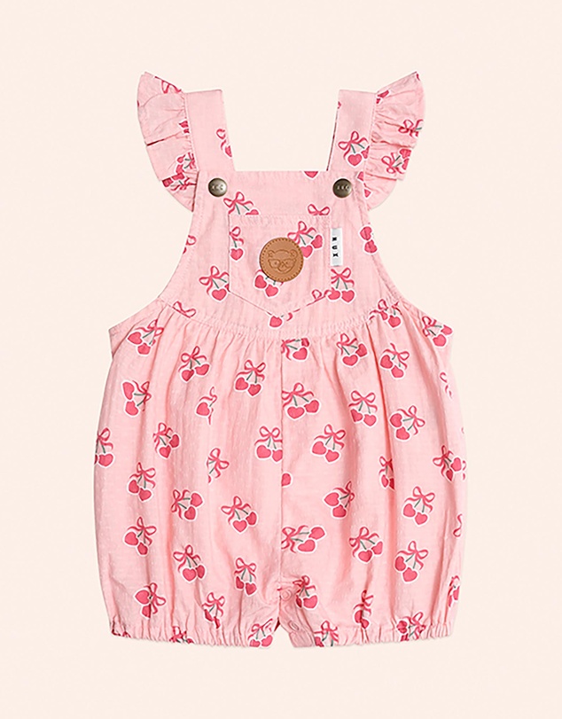 Huxbaby - Cherry Pie Frilly Playsuit - Babies