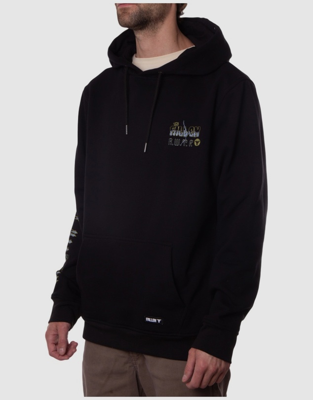 Fallen Footwear - Mens Gargoyle Hoodie Black