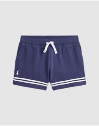 Polo Ralph Lauren - Short Strap Tape Athletic Shorts - ICONIC EXCLUSIVE - Babies-Kids