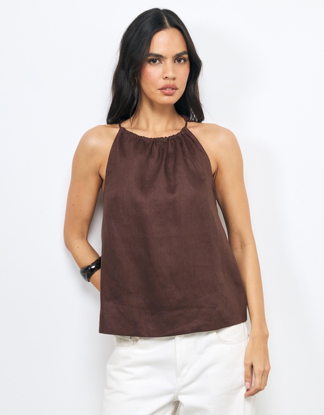 AERE - Ayla Linen Top