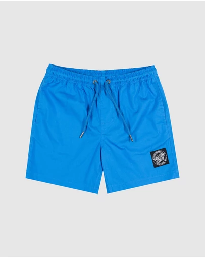 Santa Cruz - MFG Cruzier Solid Beach Shorts - Teens
