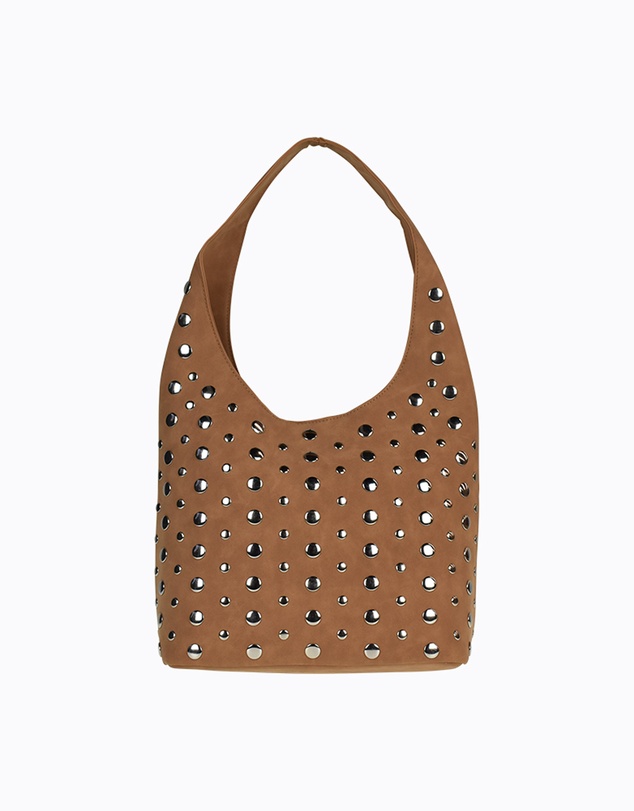 PETA AND JAIN - Yoko Studded Hobo Bag