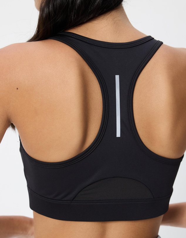 Reebok - Lux Metallic Running Bra