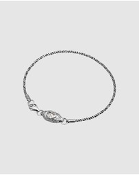 Haze & Glory - ICONIC EXCLUSIVE - Bracelet Men Topaz 925 Sterling Silver