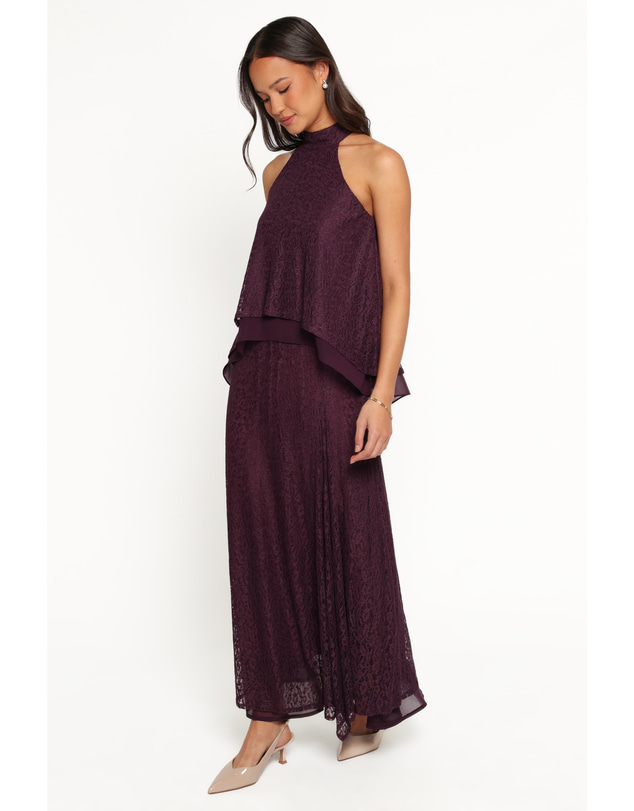 Petal & Pup - Tracy Maxi Skirt - Lilac Lace