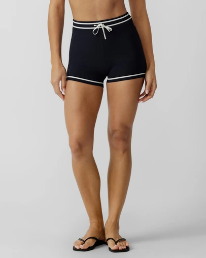 Lorna Jane - LJ Sweat To Swim 9cm Cheeky Bike Shorts