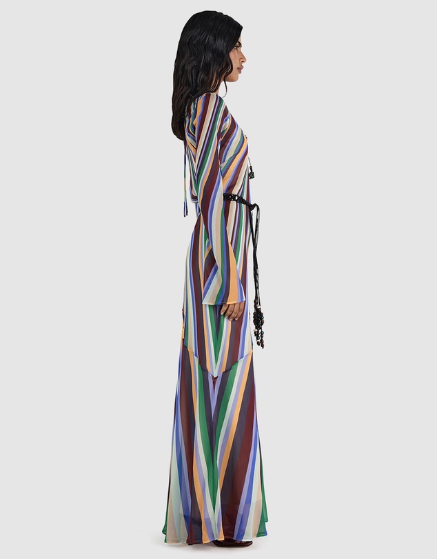 Hansen & Gretel - Anouk Silk Maxi Dress