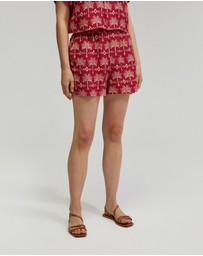 Oxford - Courtney Printed Shorts