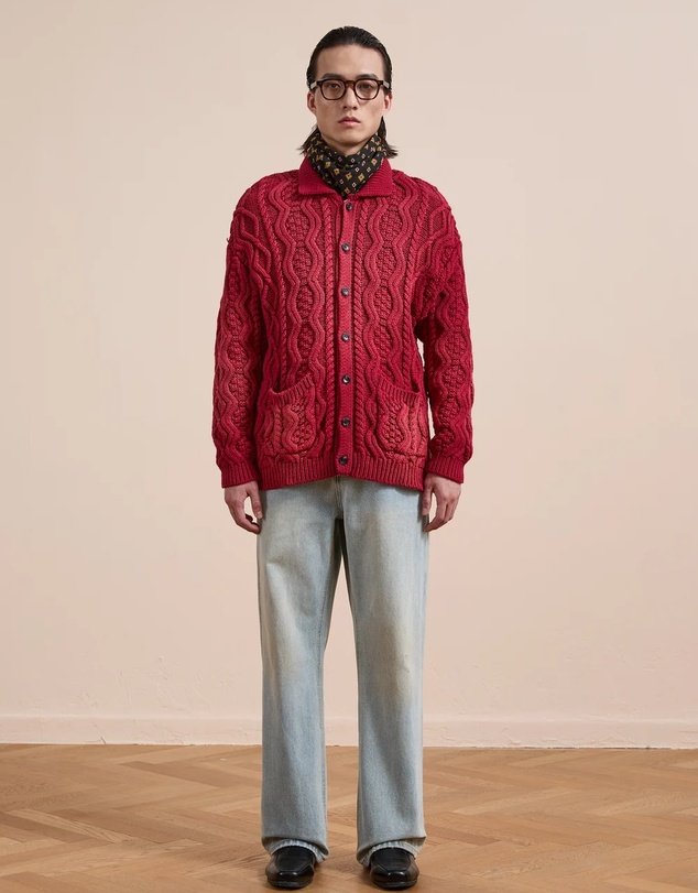 Found - Cable Knit Cardigan