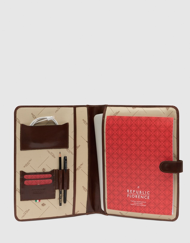 Republic of Florence - Imperial Brown Leather Compendium