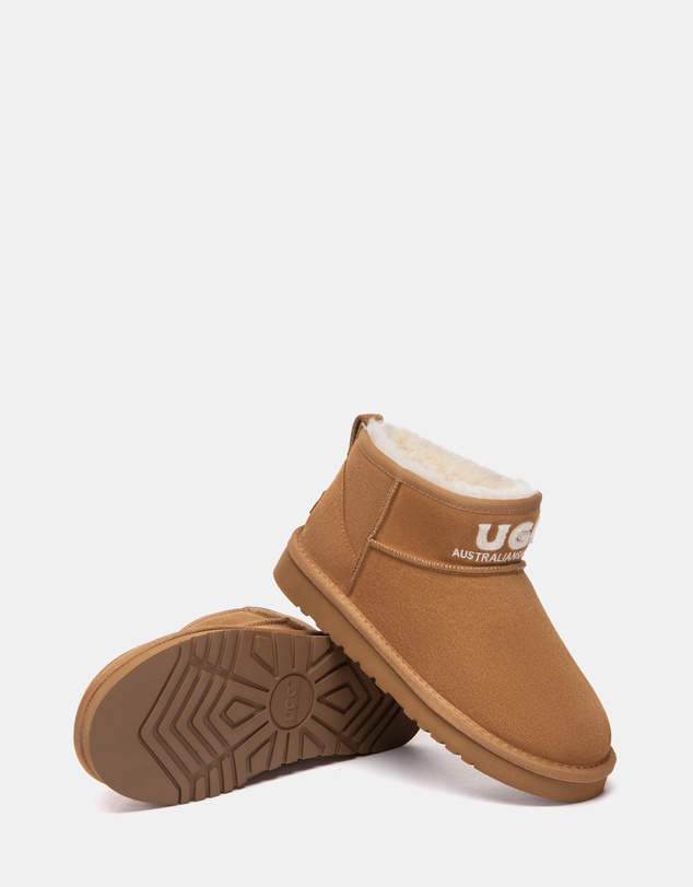 EVERAU - Australian Shepherd Ugg Helia Cow Suede Upper UGG Boots
